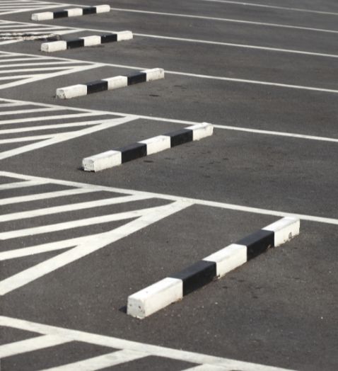 parking lot with stripes gutter naples fl